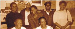 (Back row, from left): Connie Mthabela, Nana Ngobese, Ann Prince, Nosibusiso Prince and Fikile Madlala